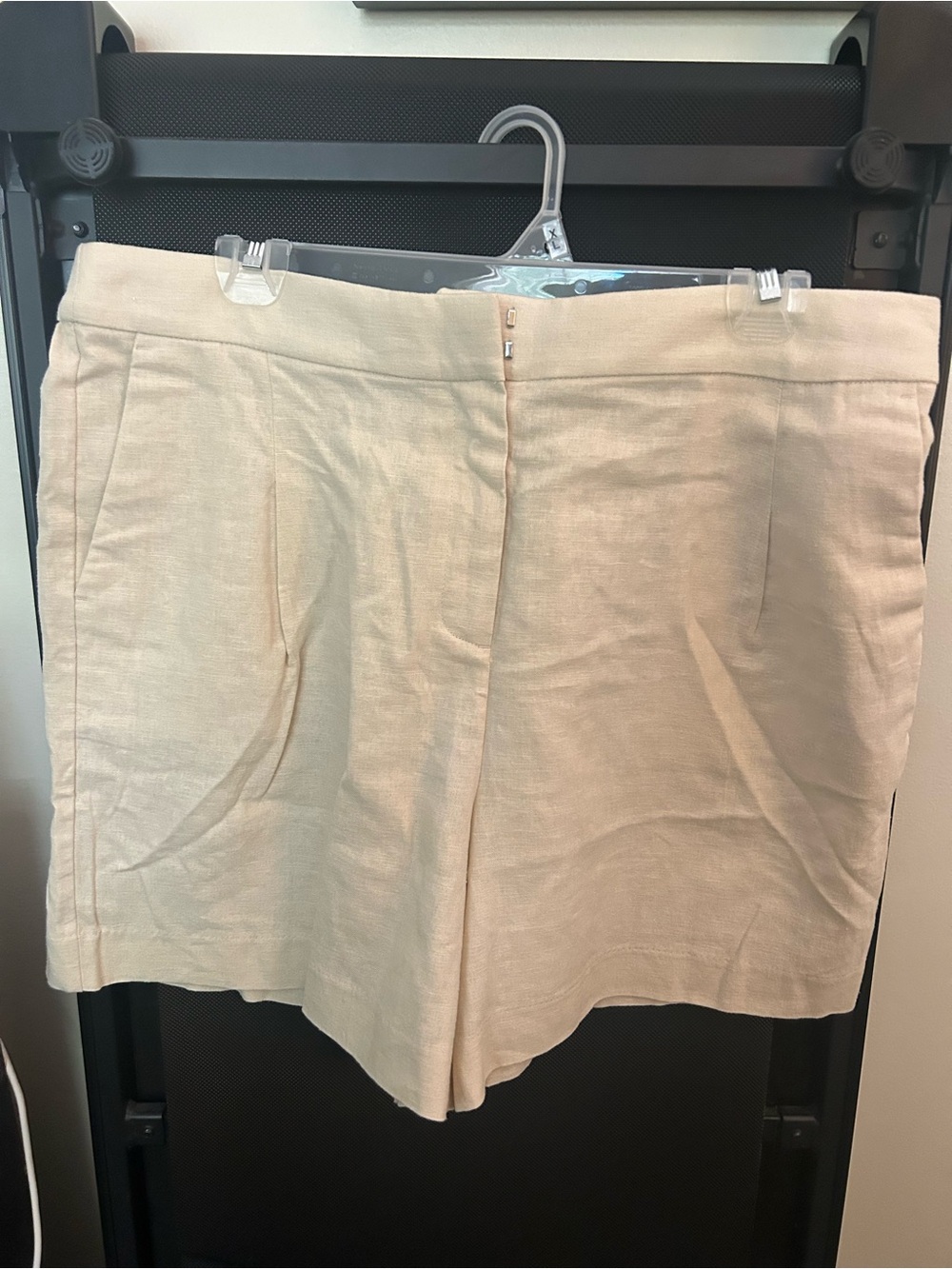 NWT J Crew Factory Linen-blend short Sz 14